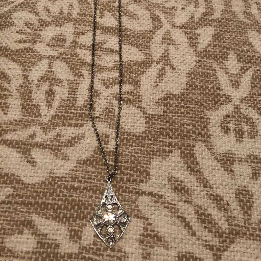 Cubic zirconia necklace